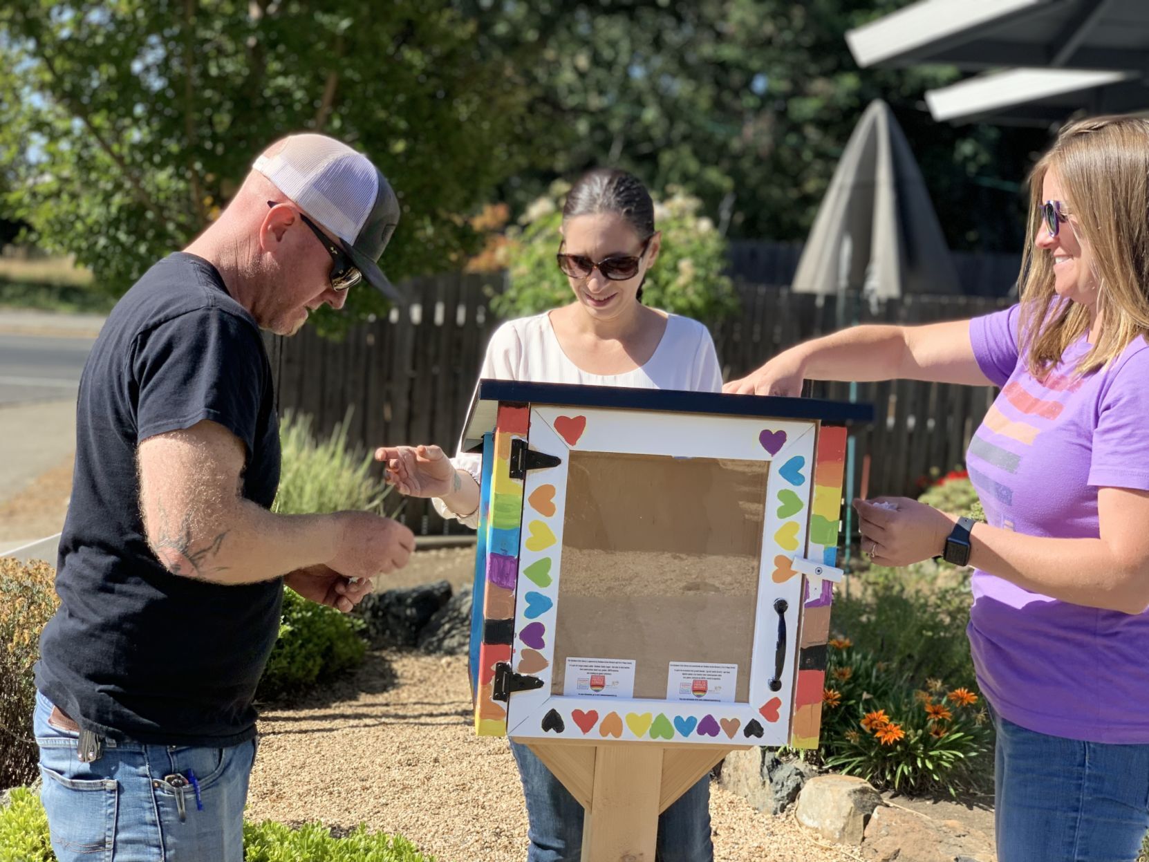 Rainbow Little Library